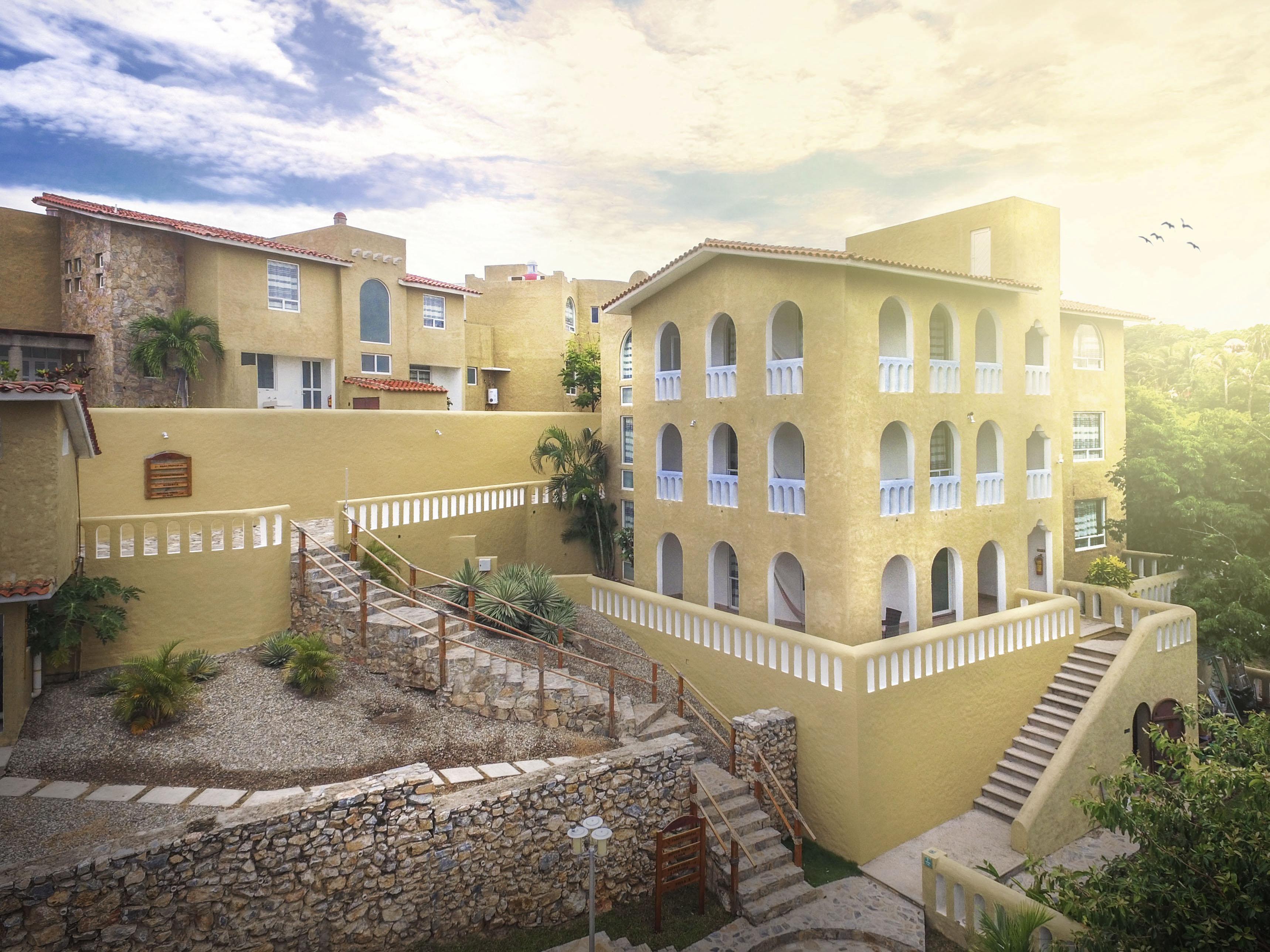 Villas & Resort Luz De Luna Santa Cruz Huatulco Bagian luar foto
